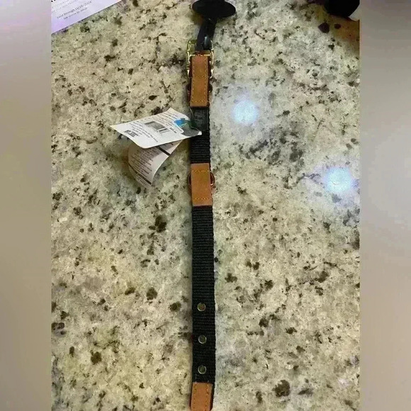 Leather PittsburgSteelers Dog Collar NWT - Picture 2 of 5